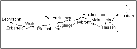 Streckenkarte